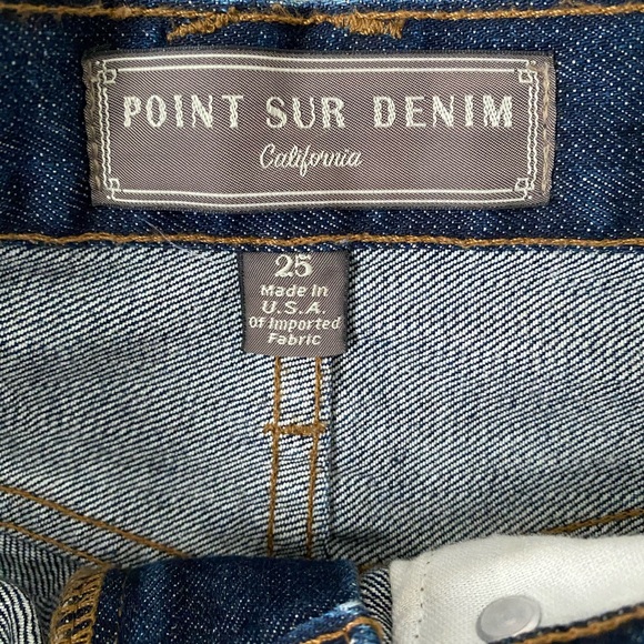 Point Sur Denim Straight Leg Jean 25 Faded Wash - Picture 7 of 12